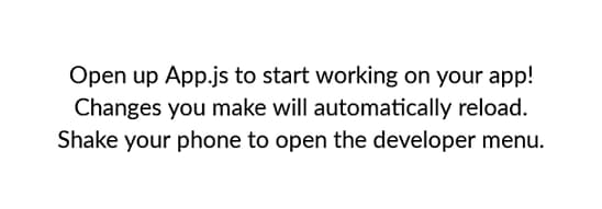 Mensaje Open up start working