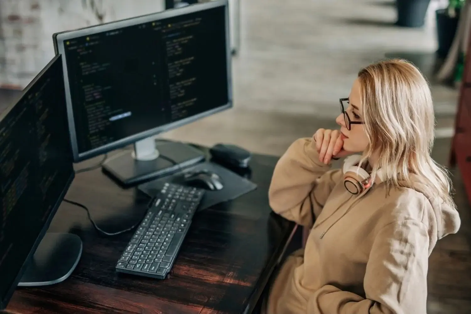Programadora usando XAML