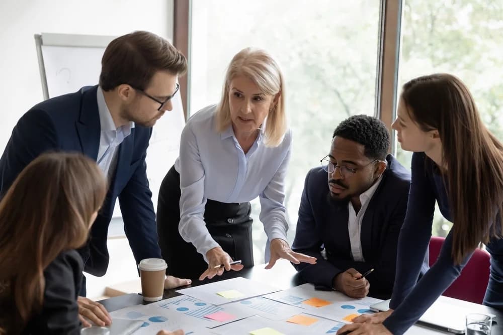 Empresa usando Metodología Scrum