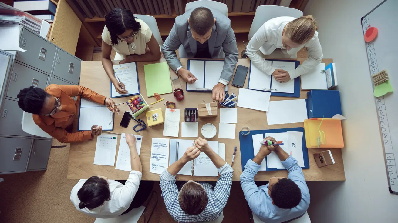 equipo de trabajo aplicando la metodología GTD