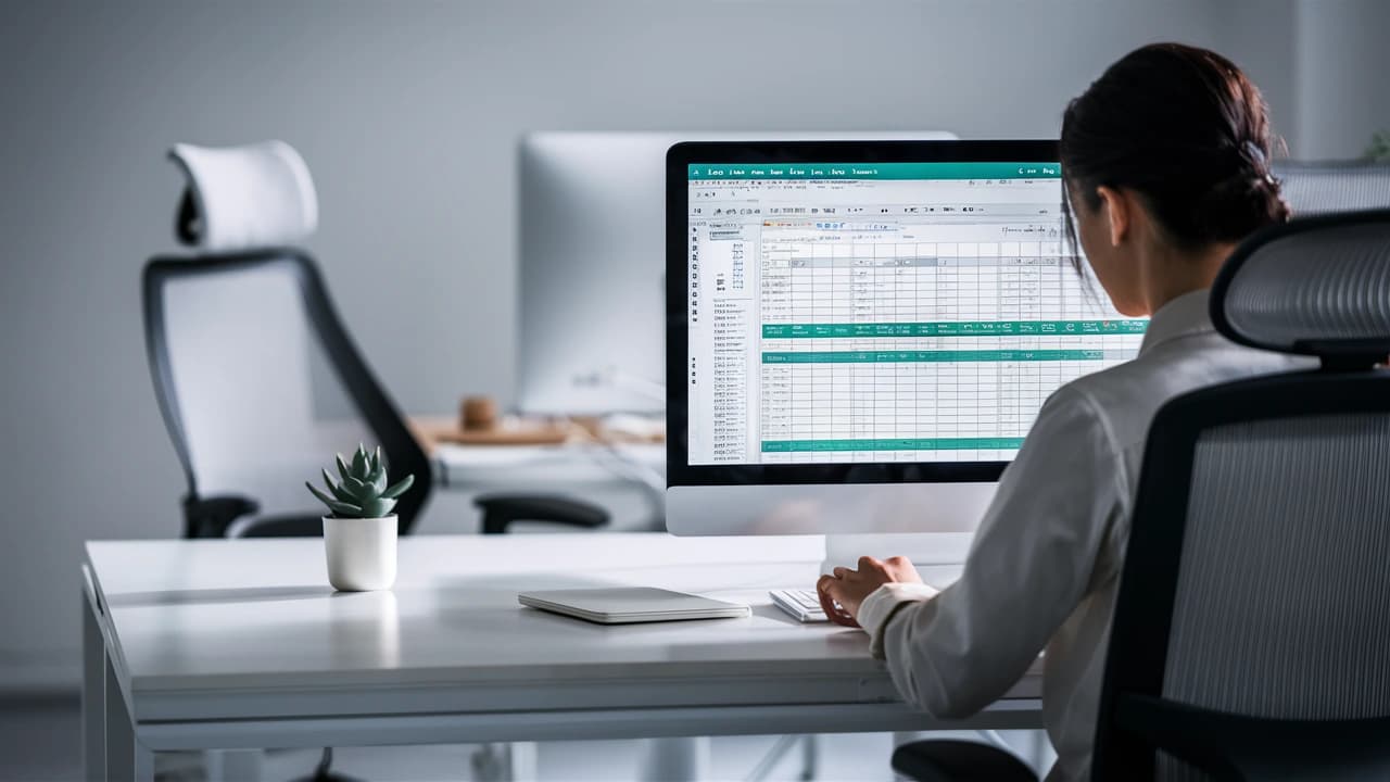 chica recuperando archivo de excel