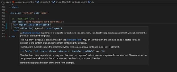 Angular Language Service