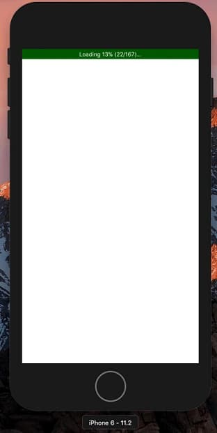 Emulador React native Run-iOS