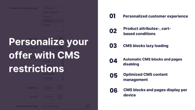 CMS Magento 2 Extension
