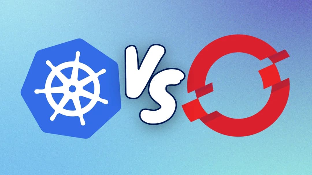 Logos de Kubernetes y Openshift