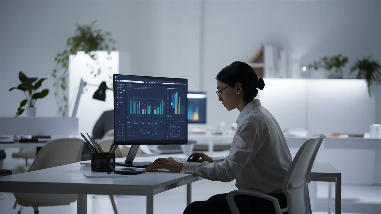 Analista de datos usando Power Bi y QlikView