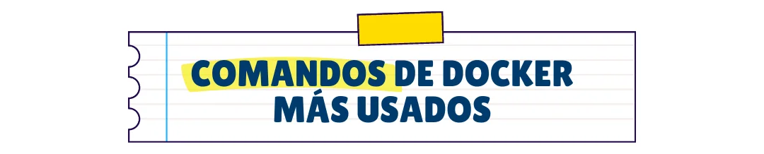 Comandos de Docker más usados